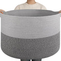 OIAHOMY 90L XXXLarge Blanket Basket by MasterofSpaceOptimization