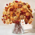 Alupssuc 30Pcs Ranunculus Artificial Flowers Fall Faux Silk Mini Ranunculus | by Alupssuc