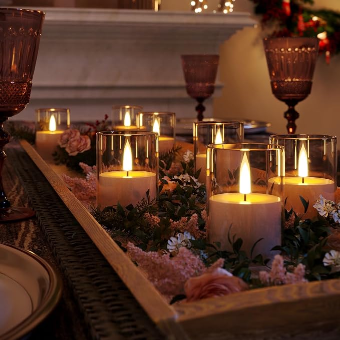 VIODAIM 12Pack Flickering Flameless LED Candles - Image 7