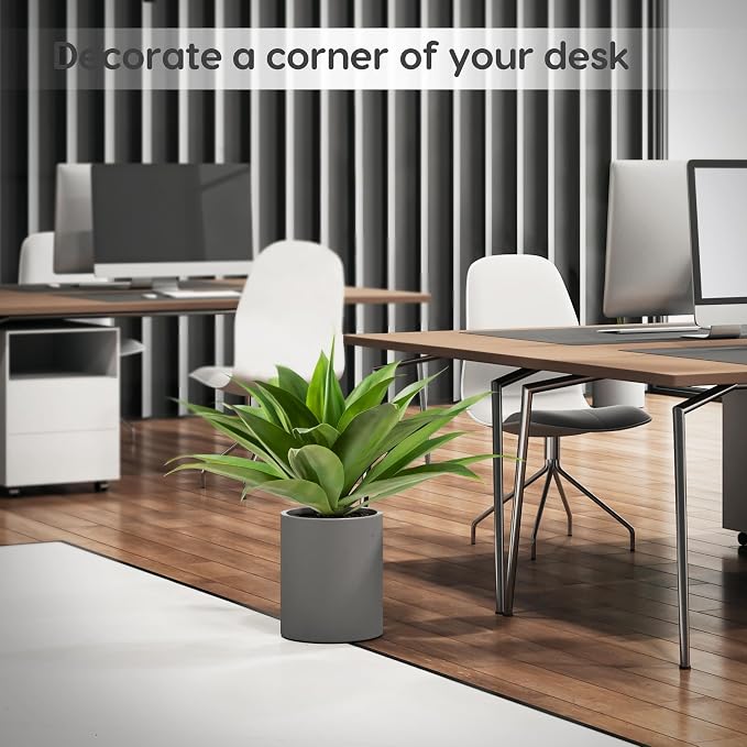 Velener Fake Agave Artificial Plants, Fake Succulents Plant - Image 7