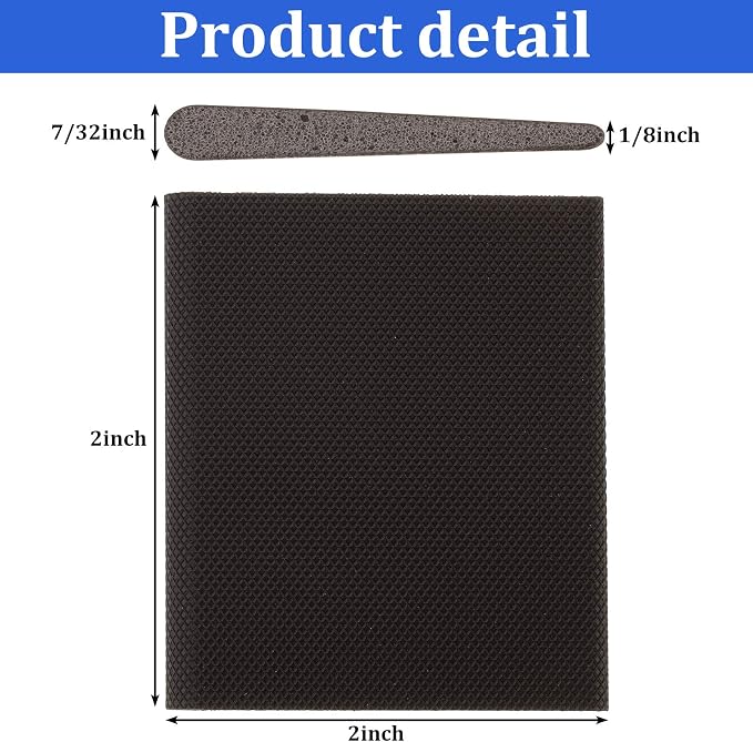 Jetec 14 Pcs Door Corner Seals Self Adhesive Exterior Foam - Image 2
