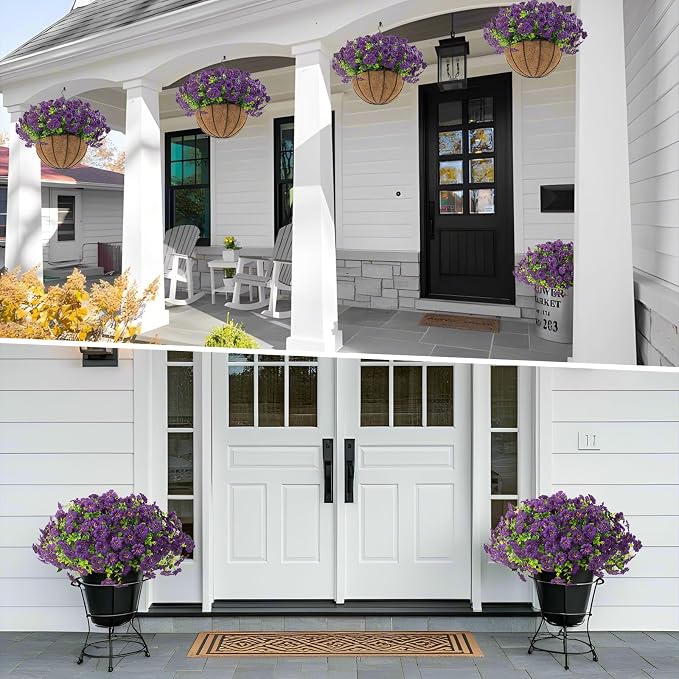 Hananona 2 Set Artificial Outdoor Flowers - Image 8