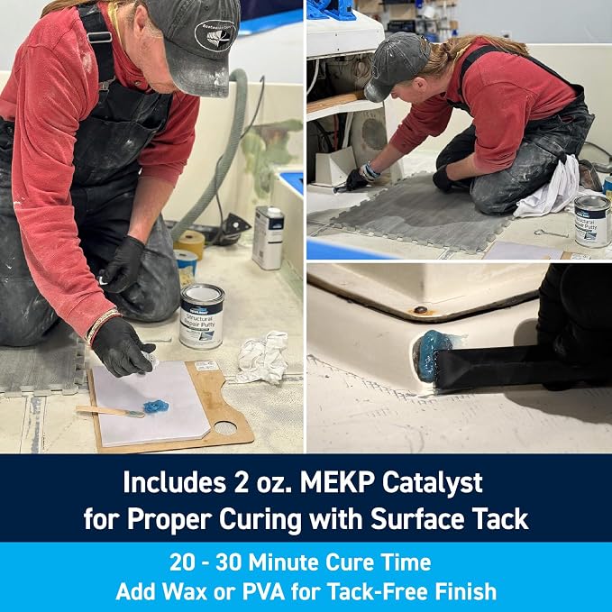 TotalBoat Polyester Structural Repair Putty - Image 5