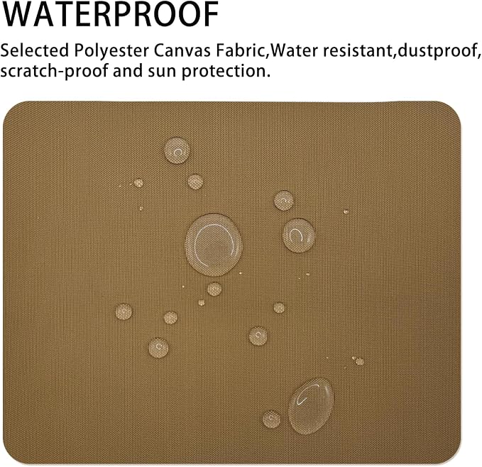 Gheeidau Canvas Repair Patch 9×11 Inch 3Pcs Waterproof Self-Adhesive Fabric - Image 2