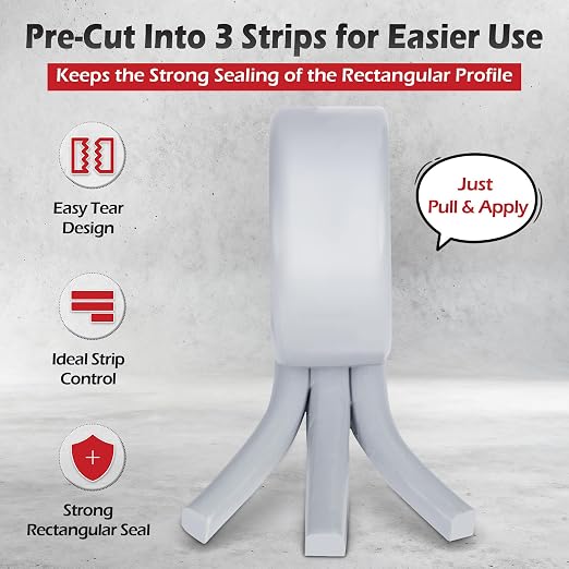 1 Pack Moldable Silicone Putty Grey Pre-Cut Strips | 1.5 ft x 1 in Non - Image 8