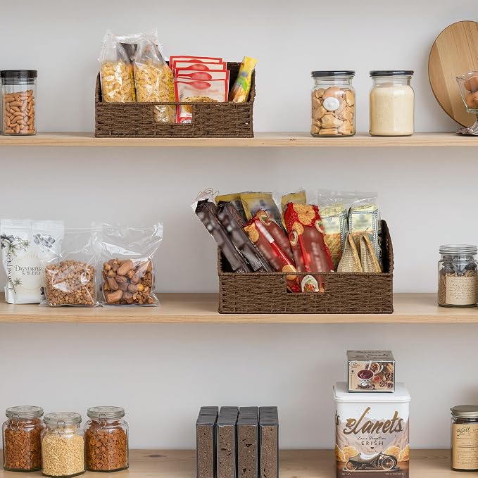 StorageWorks Pantry Baskets for Organizing, Pantry Organizers and Storage - Image 5