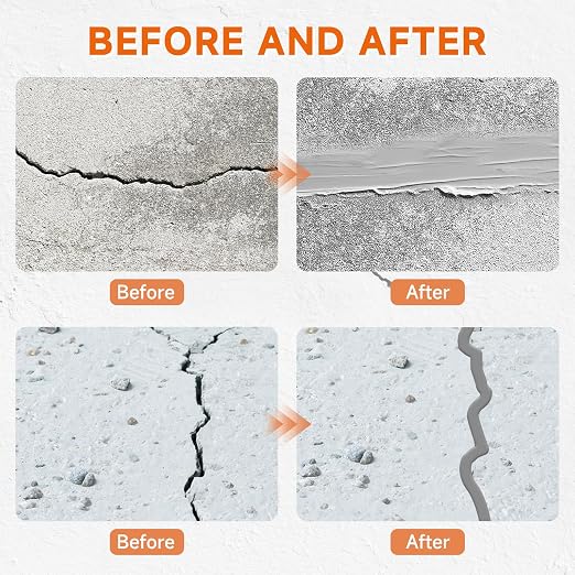 Concrete Crack Filler, Heavy-Duty Cement Crack Filler, Self Leveling Concrete - Image 6