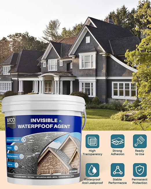 Transparent Waterproof Sealant, 282oz Clear Transparent Waterproof Coating - Image 2
