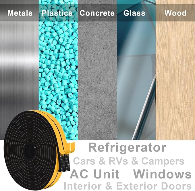 Thick Door Gap Filler Weather Stripping - Image 8
