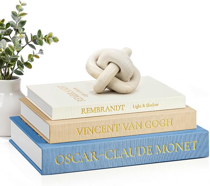 JARLINK Aesthetic Decorative Books, Photo Organization, & Keepsakes, Faux Books by JARLINK