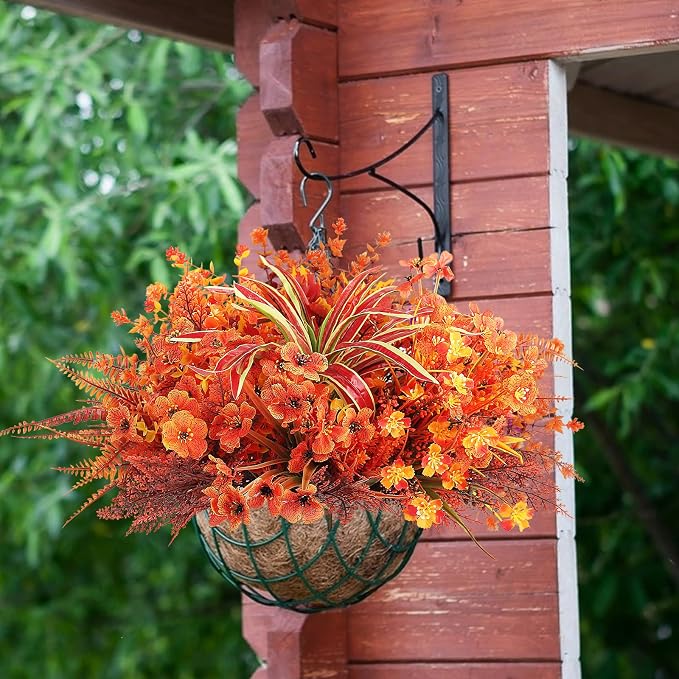 19 Bundles 10 Styles Artificial Fall Flowers Plants - Image 5