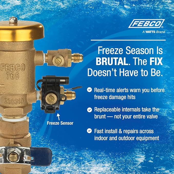 Febco 765 Series 3/4" Bronze Pressure Vacuum Breaker Backflow Preventer - Image 10