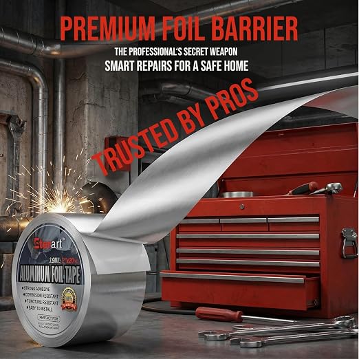 ETERART Aluminum Foil Duct Tape, High-Temp Seal - Image 4