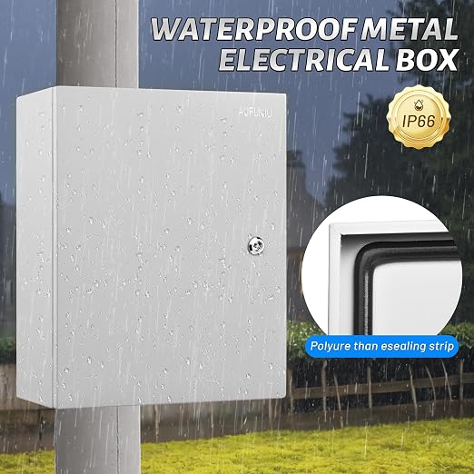 Steel Electrical Junction Box, Outdoor & Indoor Universal Project Box - Image 3