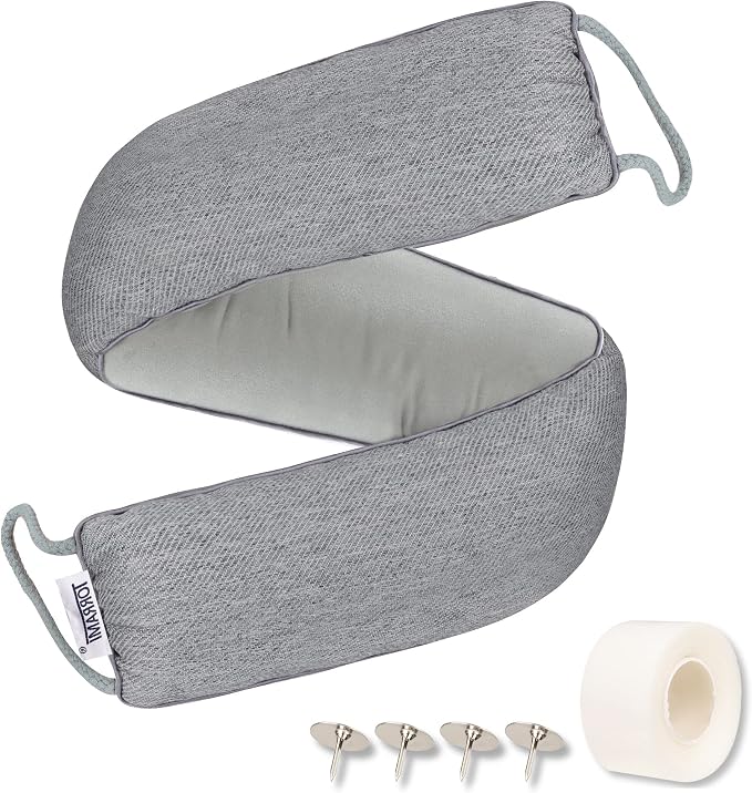 TORRAMI 30" Door Draft Stopper Under Bottom Insulation Noise Air Stopper 2.07LB by TORRAMI