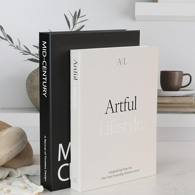 Aesthetic Decorative Books Set of 2 - Image 8