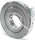 Galvanized Metal Strap 1-Inch x 50Feet, 23-Gauge Pipe Hanger Strap Metal by AxiSculpt