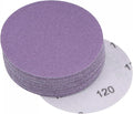 uxcell 20Pcs 3-Inch Purple Sanding Discs 120 Grits Hook and Loop Professional by uxcell