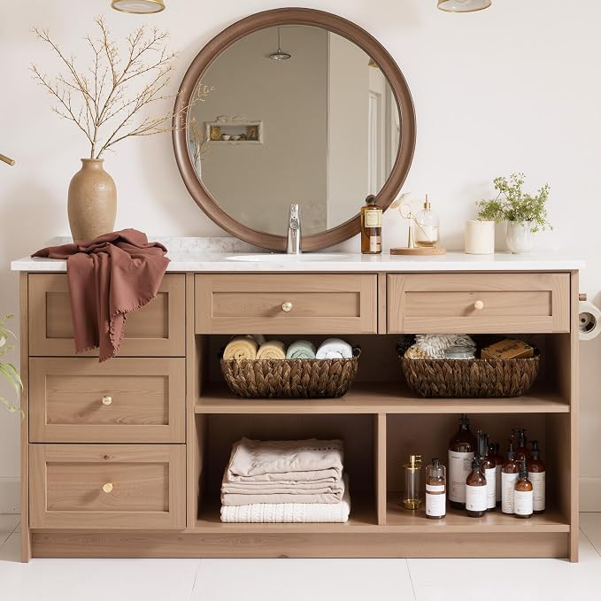 StorageWorks Wicker Storage Basket, Organizing Baskets - Image 8