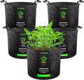 VIVOSUN 5-Pack 2 Gallon Plant Grow Bags Fabric Pots by Unknown