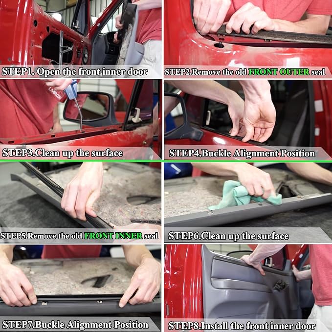 ItranMc Window Molding Sweep Felt Trim Seal - Image 7