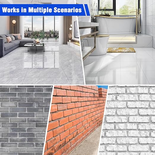 22PCS Tile Grout Masonry Mortar Bag and Brick Jointing Tool Kit | 20PCS 11"x22" - Image 7