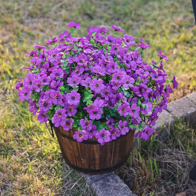 Artificial Flowers for Outdoor Indoor Garden Home Decoration, Faux Flower Daisy - Image 8