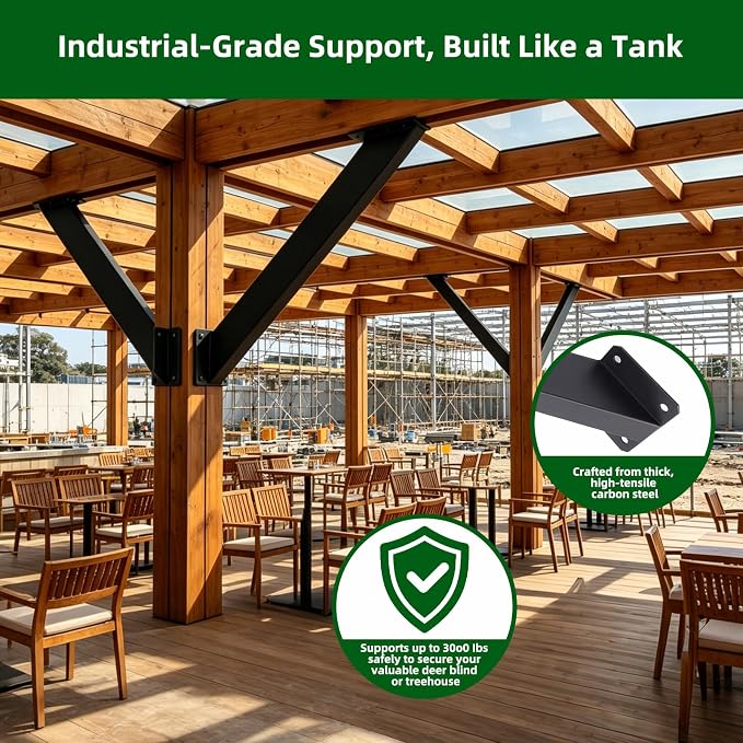 12Pcs 45 Degree Angle Bracket Support Kit - Image 3