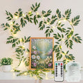 13.1FT 40LED Willow Vine with Lights Battery Powered Copper Wire | Artificial by SUDDUS