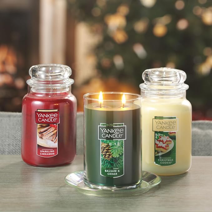 Yankee Candle Sparkling Cinnamon Scented Classic 22oz Large Jar Single Wick - Image 8