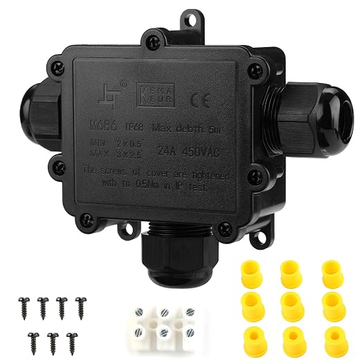 Waterproof Junction Box by TynosccoJoyfulLittle