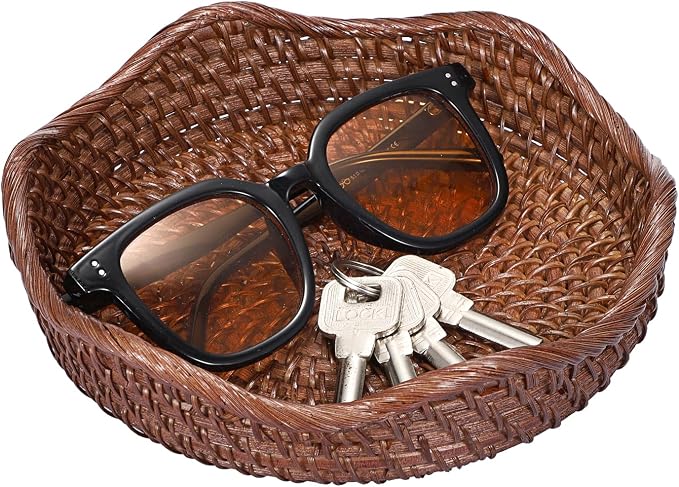 Hipiwe Round Key Bowl Tray Basket - Image 8