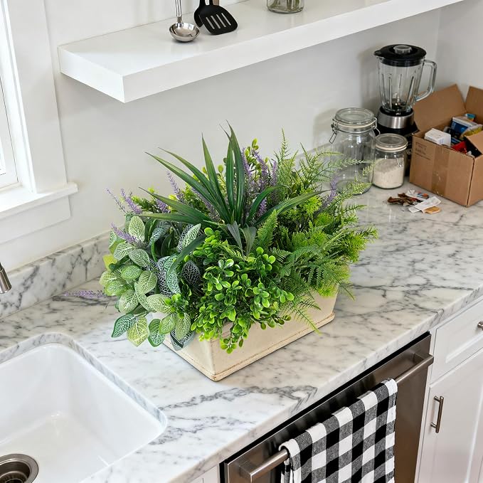 Hrobek Outdoor Faux Plants UV Resistant Fake Greenery - Image 7