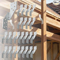 120 Pcs Right Size Galvanized Steel Hurricane Straps Tie Brackets| | Wind & by Unknown