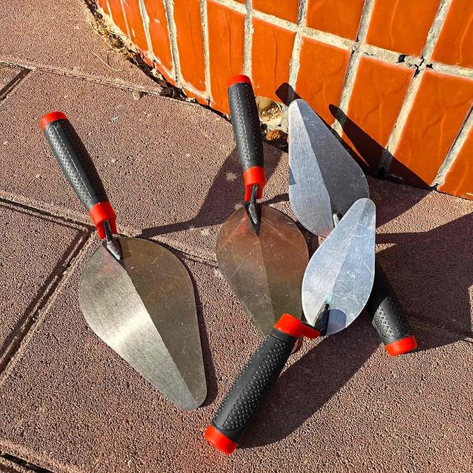 4 Pcs Ellipse Pointing Trowel Set, 6/7/8/9" Carbon Steel - Image 7