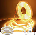 Pandery COB LED Strip Lights Warm White, 24V Dimmable led Light Strip KIT by PanderyCOBLightUPYourLife
