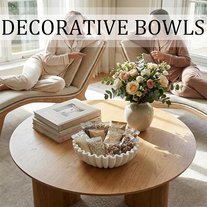 Decorative Bowls for Home Decor | Medium Model Fruit Bowl for Kitchen Counter - Image 4