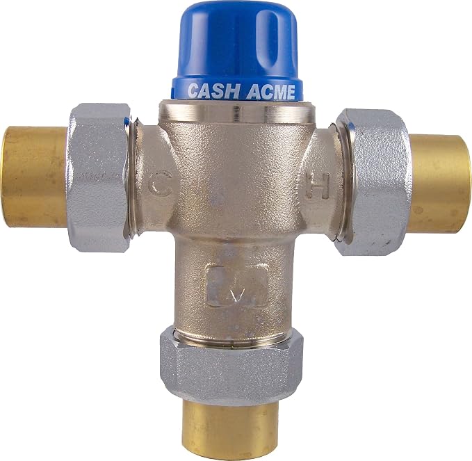 Cash Acme 3/4 Inch HG110-HX Thermostatic Mixing Valve by CashAcme