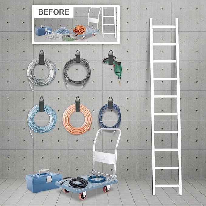 ZTSXLLIM Extension Cord Holder Organizer, Extension Cord Hanger - Image 3