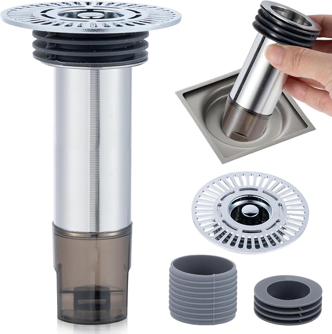 Shower Drain Plug Hair Catcher by Unknown