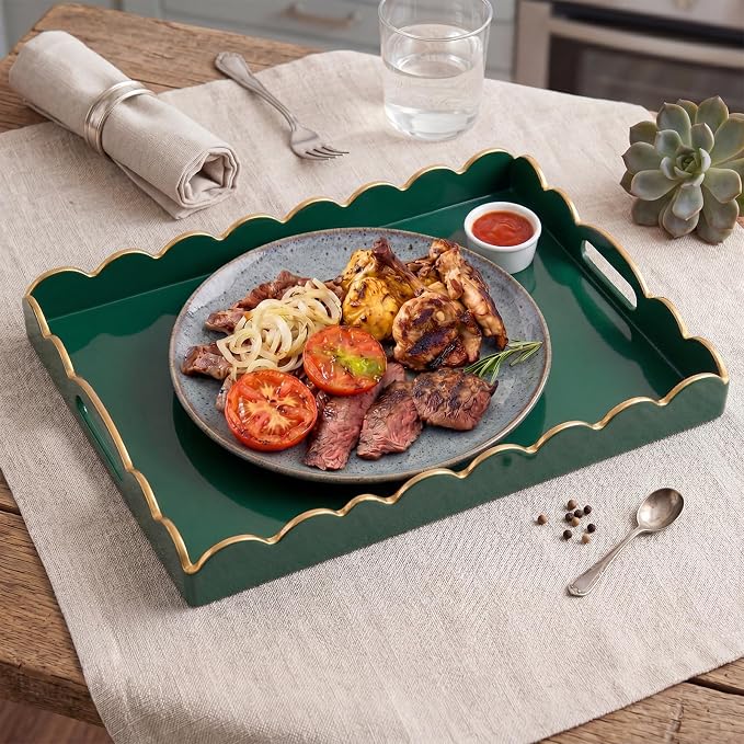 AGIOTA Coffee Table Trays for Living Room Serving Tray - Image 2