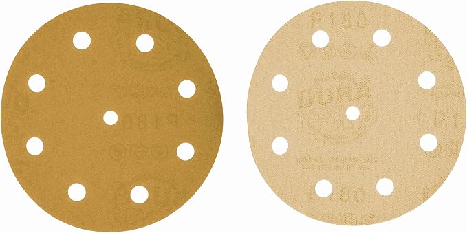 Dura-Gold Premium 5" Gold Sanding Discs - Image 2