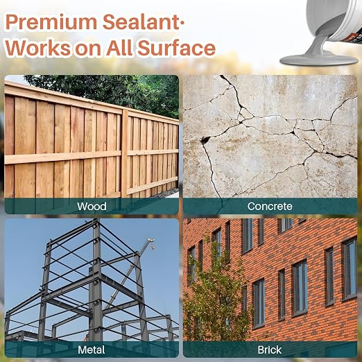 Tkaimy Polyurethane Waterproof Coating, Fix Leaks & Cracks | Multi Surface - Image 5