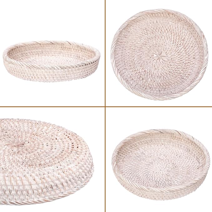 Hipiwe Round Key Basket Bowl for Entryway - Image 7