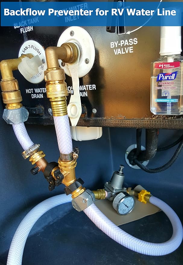 WHK 3/4 GHT Hose Bib Backflow Preventer Vacuum Breaker | Connect 3/4 Inch - Image 5