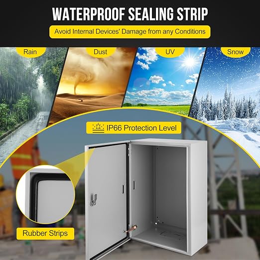 Garvee Outdoor Electrical Box, NEMA 4X Electrical Enclosure Box IP66 Waterproof - Image 7