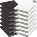 Jetec 14 Pcs Door Corner Seals Self Adhesive Exterior Foam by Jetec