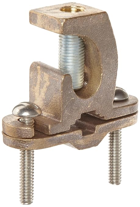 Morris Products 91654 Heavy Duty Lay In Ground Clamp, 1/2-1" Pipe Range by Morris