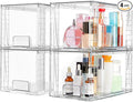 Vtopmart 4 Pack Large Stackable Storage Drawers, Medicine Organization by Vtopmart