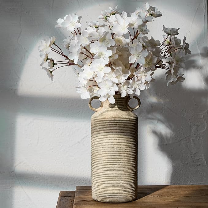 Vaseking Ceramic Rustic Vase - Image 2